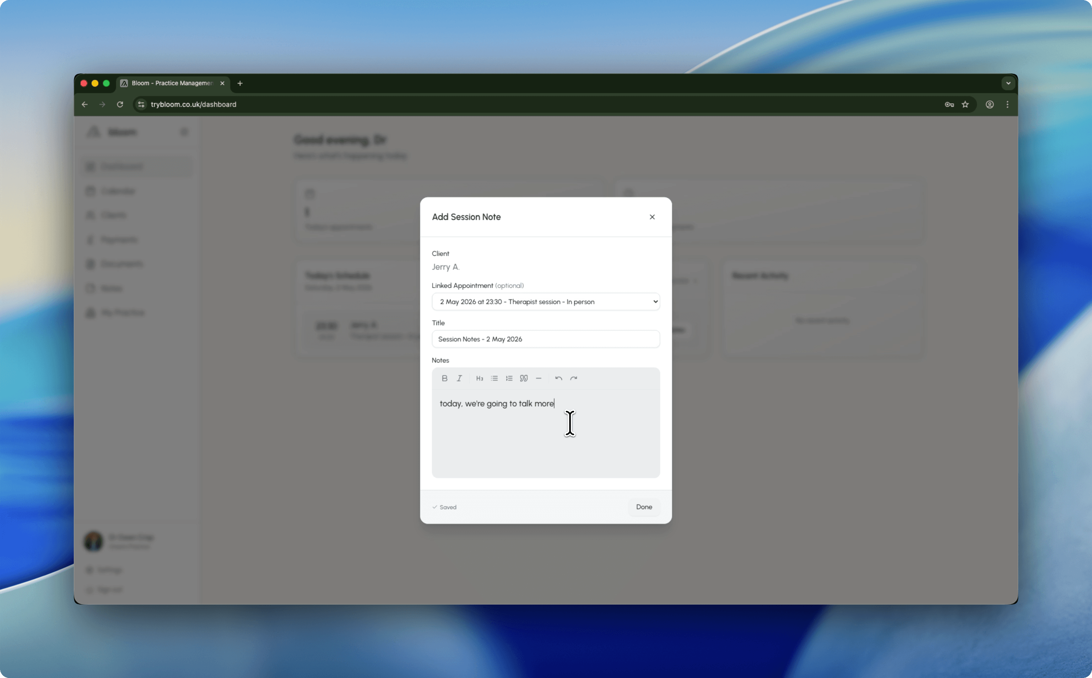 Placeholder image for document storage showcase item two